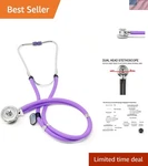 Emi Sprague Rappaport Dual Head Medical Stethoscope - Lilac Perfect For Nurses. Fixed Price $31.91.