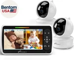 Split Screen Baby Monitor, Large Display Video With 2 Cameras And. Fixed Price $98.97.
