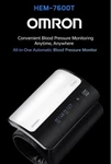 Omron Automatic Upper Arm Blood Pressure Monitor HEM-7600T. Fixed Price $199.99.