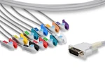 Bionet 15 10 Leads Grabbers Ekg Cable Compatible - Same Day Shipping. Fixed Price $75.00.