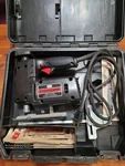 Sears Roebuck Craftsman Scroller Jig Saw Variable Speed W/case & Various Blades. Fixed Price $40.00.
