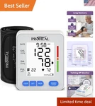Blood Pressure Monitor For Home Use With Large Cuff Automatic Talking Bp Machine. Fixed Price $63.40.