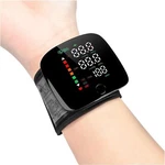 Rechargeable Wrist Blood Pressure Monitor Led Heart Rate Voice Broadcast. Fixed Price $23.83.