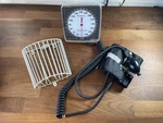 W.a. Baum Wall Aneroid Sphygmomanometer W/ Blood Pressure Cuff And Basket. Fixed Price $50.00.