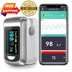 Fingertip Pulse Oximeter Blood Oxygen SPO2 Pr Heart Rate Monitor. Fixed Price $38.99.