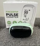 New Fingertip Pulse Oximeter Blood Oxygen SPO2 Heart Rate Monitor Green. Fixed Price $19.99.