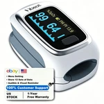 Fingertip Pulse Oximeter Blood Oxygen SPO2 Heart Rate Monitor Metro De Pulso. Fixed Price $7.99.