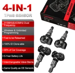 Launch Universal 315MHZ+433MHZ Tire Pressure Fr-sensor LTR-03 Tpms Programmable. Fixed Price $49.99.