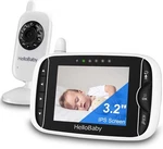 Hellobaby Video Monitor With Camera And Audio, 3.2INCH Lcd Display. Fixed Price $29.99.