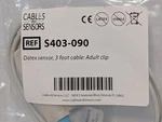 Datex Ohmeda Compatible S403-090 SP02 Sensor Cables Adult Fit, Pin End. Fixed Price $79.99.