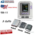 Usa Fda Digital Blood Pressure Monitor Adult/pediatric Upper Arm Bp 3CUFFS+SW Ce. Fixed Price $64.99.