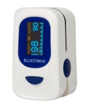 Bluestone Portable Finger Pulse Oximeter With Carrying Case And Lanyard. Fixed Price $8.97.
