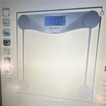 Etekcity Vesync Digital Glass Bathroom Scale Lb/kg Modern Silver. Fixed Price $25.58.