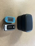 Oximeter Pulse Fingertip SPO2 Heart Rate With Leatherette Case Blood Oxygen. Fixed Price $24.85.