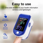 Fingertip Pulse Oximeter Led Display Blood Oxygen Saturation SPO2 Health Monitor. Fixed Price $7.99.