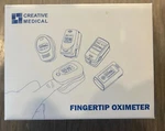 Creative Medical Fingertip Pulse Oximeter, Four Direction Display Model PC-60B1. Fixed Price $23.00.