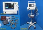 Ge Datex-ohmeda S/5 Monitor W/ Leads, Gcx Stand, Power Adapter & Batteries 37748. Fixed Price $674.99.