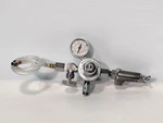 Western Medica Model SCS-10497 Gas Pressure Regulator Gauge & Nylobrade 770091. Fixed Price $51.99.