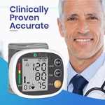 Automatic Wrist Blood Pressure Monitor Bp Cuff Heart Rate Machine. Fixed Price $13.99.