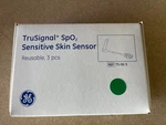 Ge Healthcare Trusignal SPO2 Sensitive Skin Sensor Reusable 3PCS TS-SE-3 Nwb. Fixed Price $99.99.