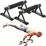 Wooden Parallettes Push Up Bars, Solid Parallel With Anti-slip Grip.... Fixed Price $42.99.