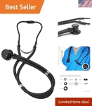 Emi Sprague Rappaport Dual Head Stethoscope - Stealth Black 112SB. Fixed Price $31.70.